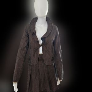 Free People 2 PC. Suit  Skirt & jacket